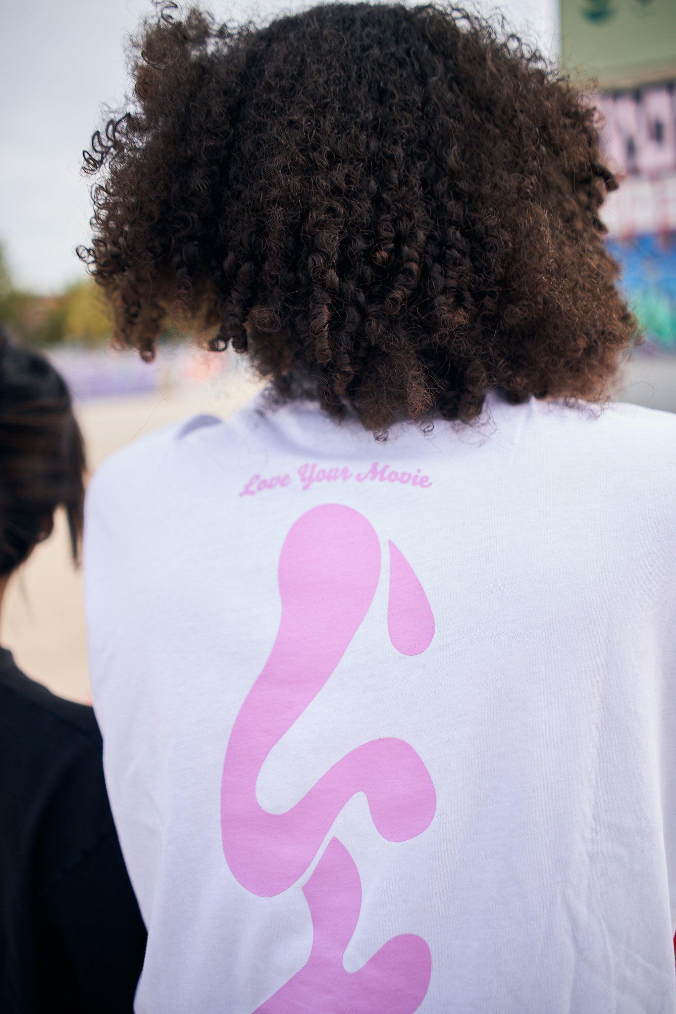 LYM TEE (WHITE/PINK)