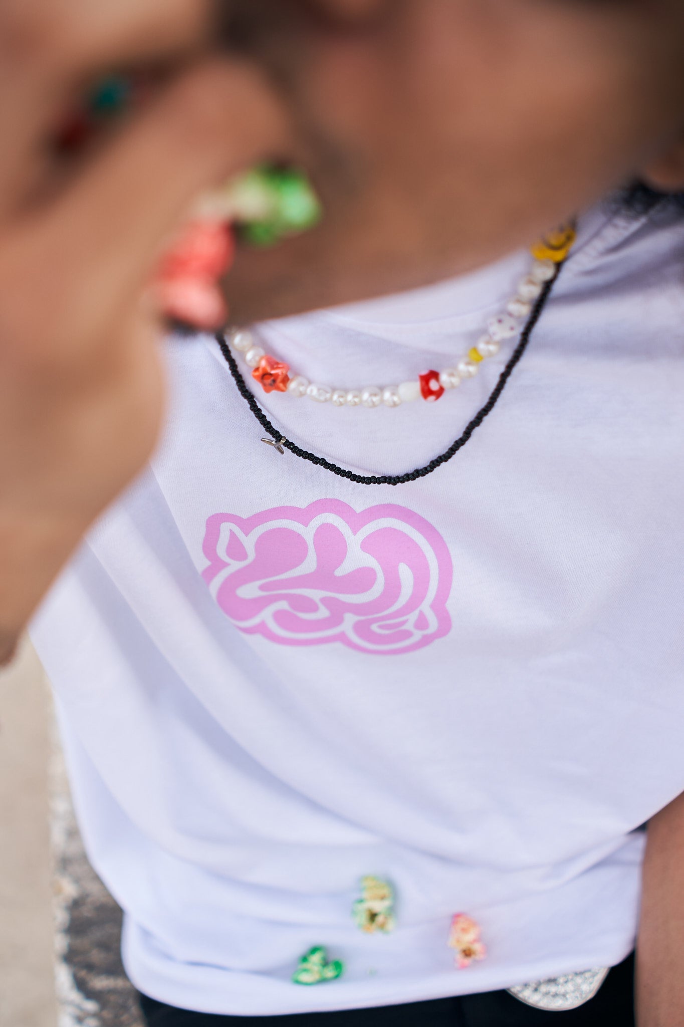 LYM TEE (WHITE/PINK)