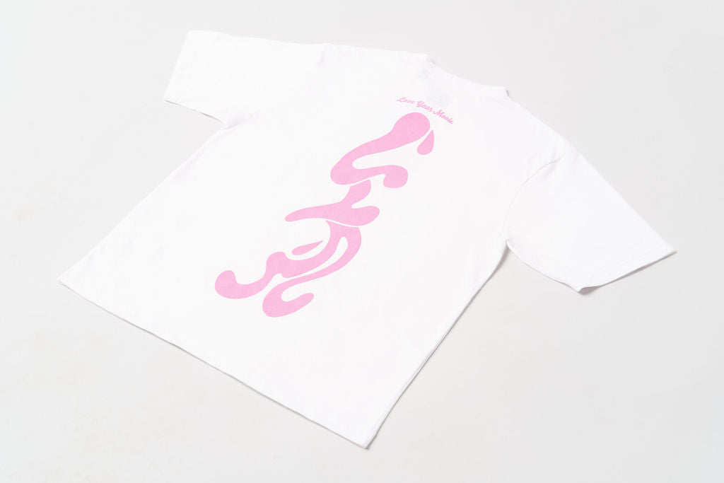 LYM TEE (WHITE/PINK)