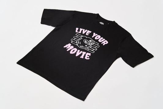 LIVE YM TEE (BLACK)